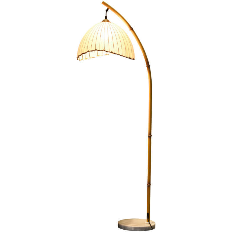 Bambus gulvlampe