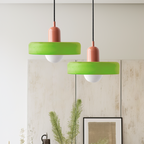 BAUHAUS – Pendellampe Glas Farvet