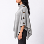 Strikponcho med Rullekrave