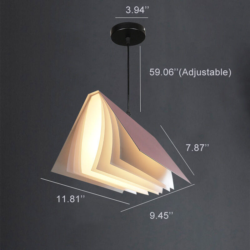 Flying Book pendellampe