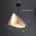 Flying Book pendellampe