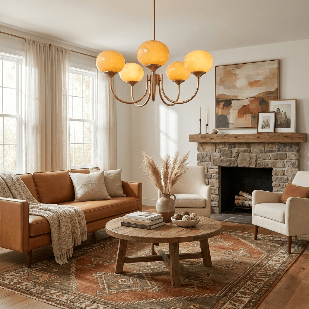 Marshmallow loftlampe