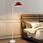 Plisseret gulvlampe