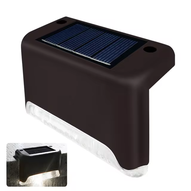 SOLGLIM – Solar LED Væglampe 5-pak