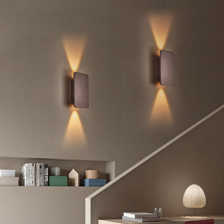 Rektangulær LED væglampe