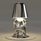 TÆNKEREN – Genopladelig LED Bordlampe