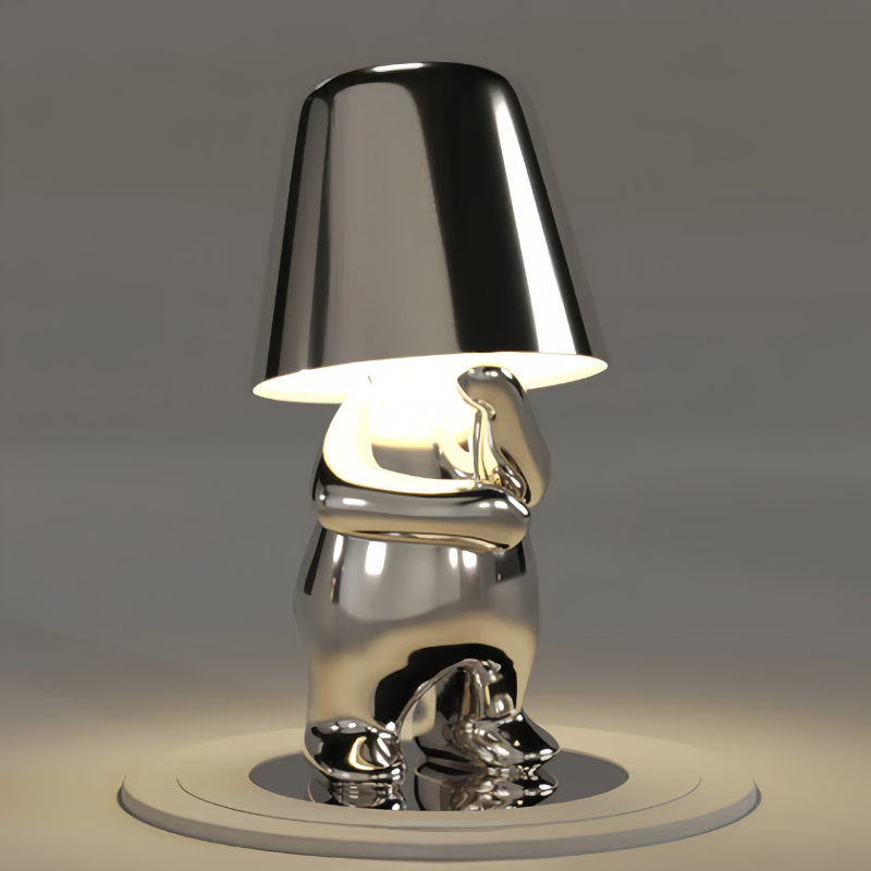TÆNKEREN – Genopladelig LED Bordlampe