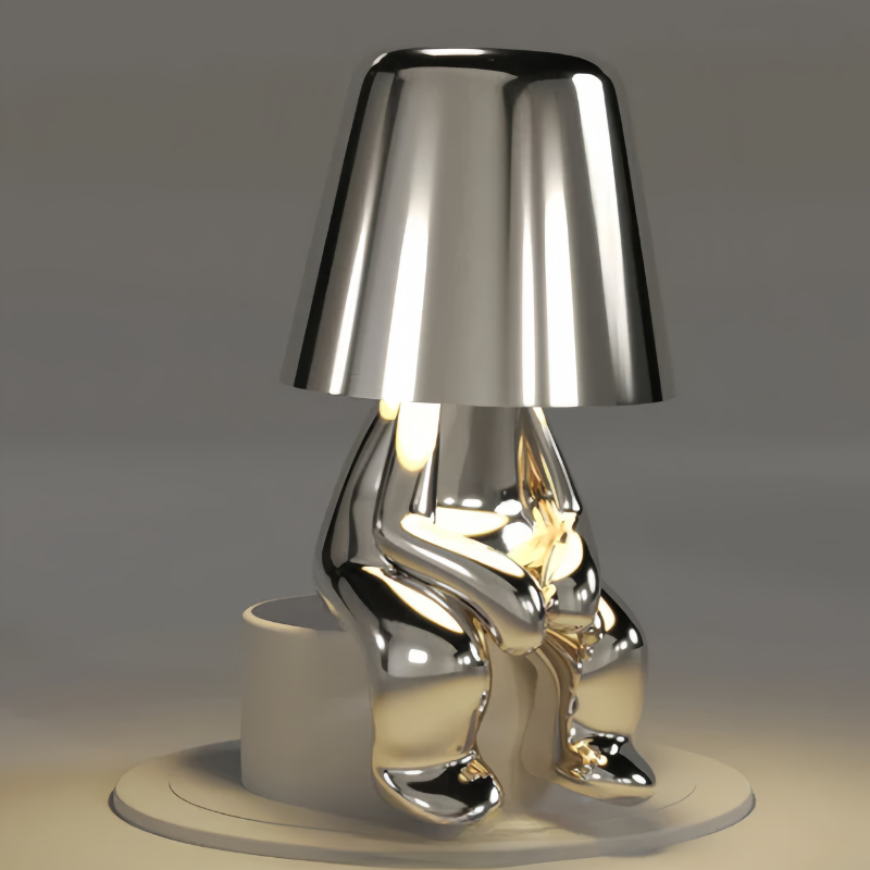 TÆNKEREN – Genopladelig LED Bordlampe