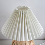 Rattan bordlampe
