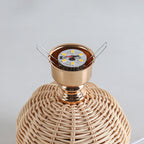 Rattan bordlampe