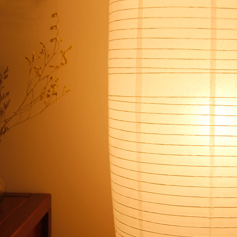 Rispapir gulvlampe