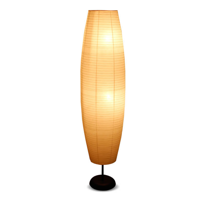 Rispapir gulvlampe
