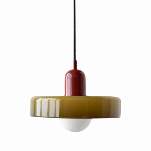 BAUHAUS – Pendellampe Glas Farvet