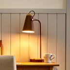 Justerbar skrivebordslampe