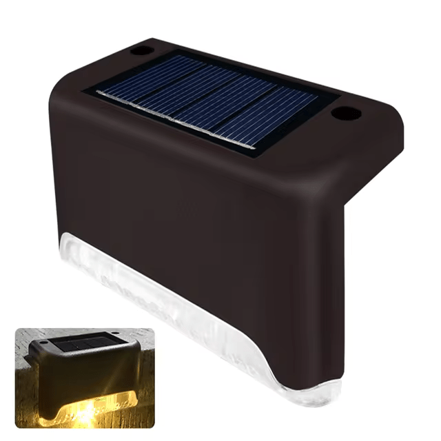 SOLGLIM – Solar LED Væglampe 5-pak