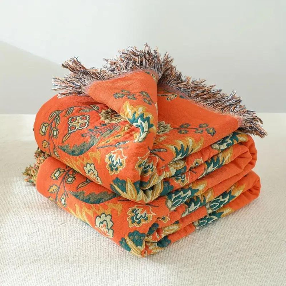 Marigold vendbar plaid