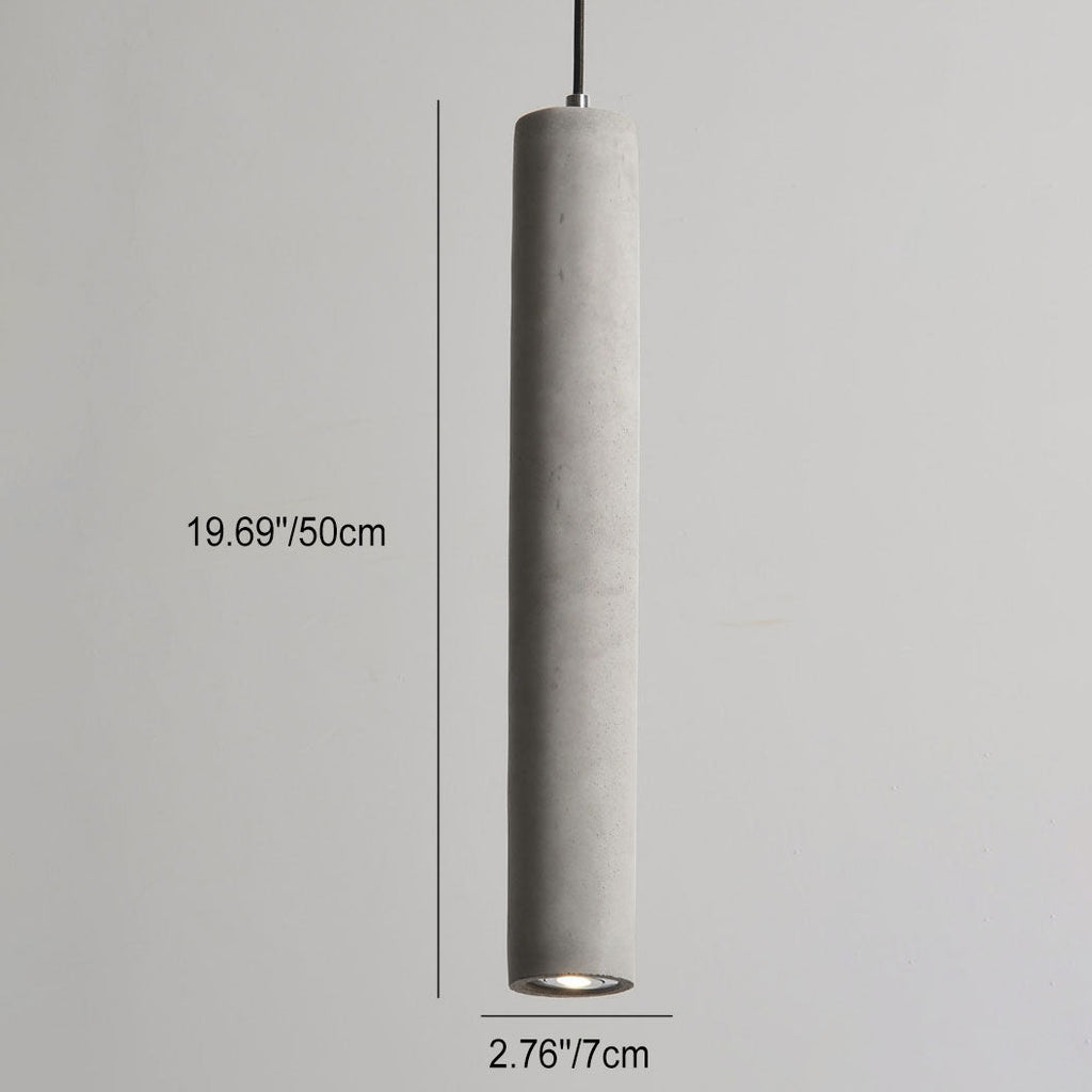 Cement pendellampe