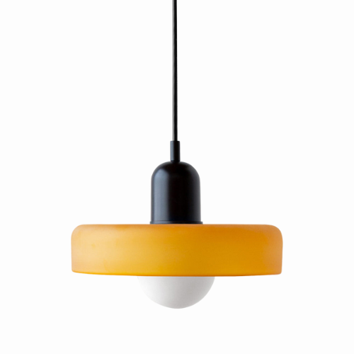 BAUHAUS – Pendellampe Glas Farvet