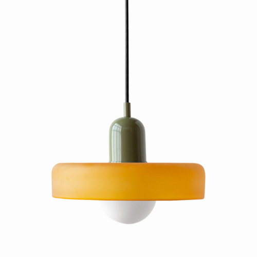 BAUHAUS – Pendellampe Glas Farvet