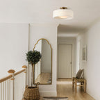 Porcelæns loftlampe