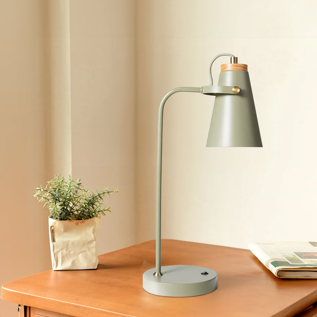 Justerbar skrivebordslampe