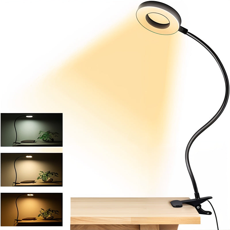 FLEXIGLOW – LED Klemmelampe Skrivebord