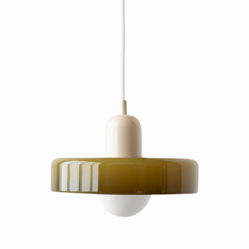 BAUHAUS – Pendellampe Glas Farvet
