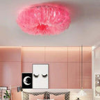 PLUMEA – Boho Loftlampe Fjer