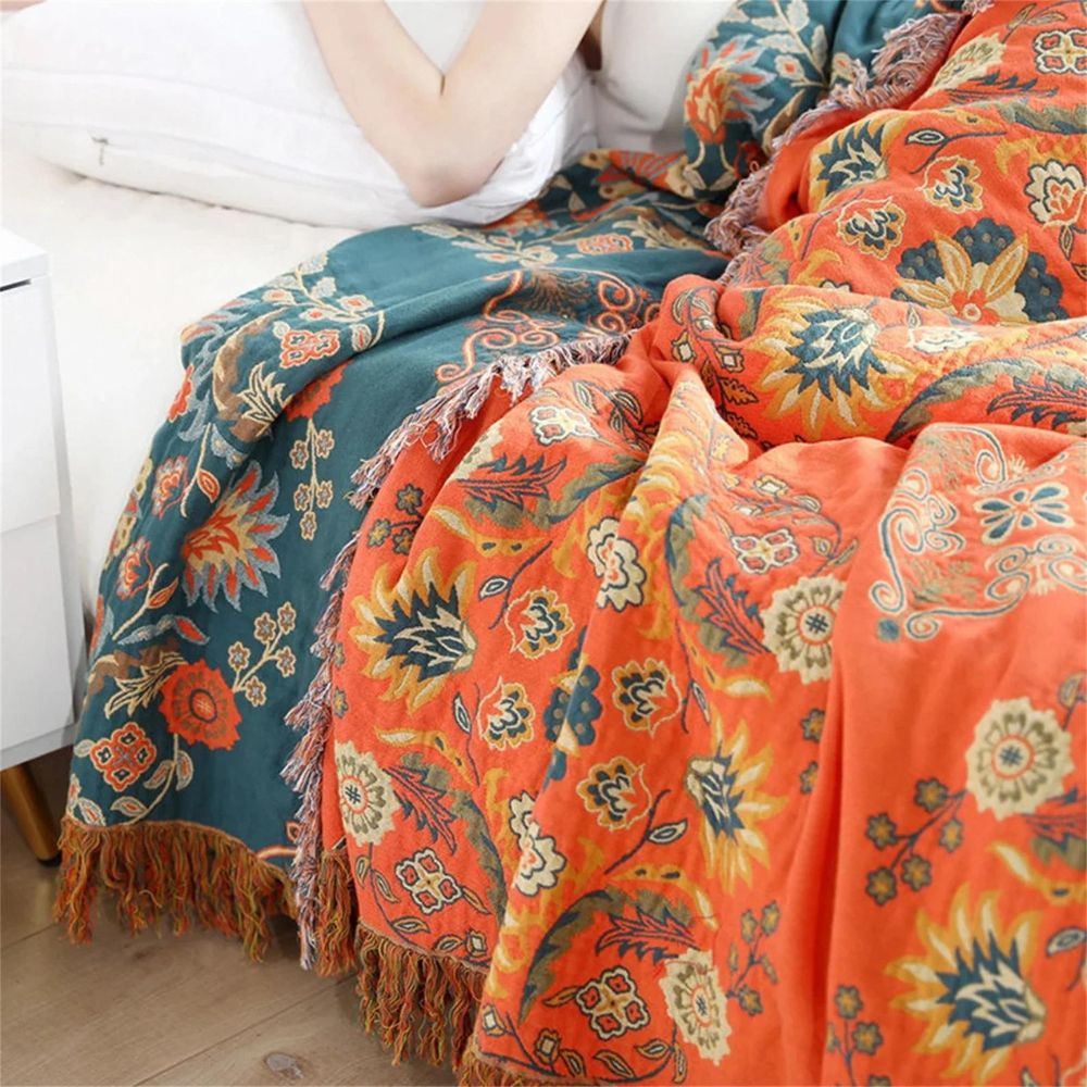 Marigold vendbar plaid