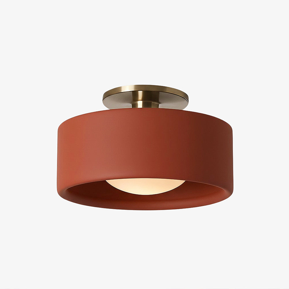 Porcelæns loftlampe