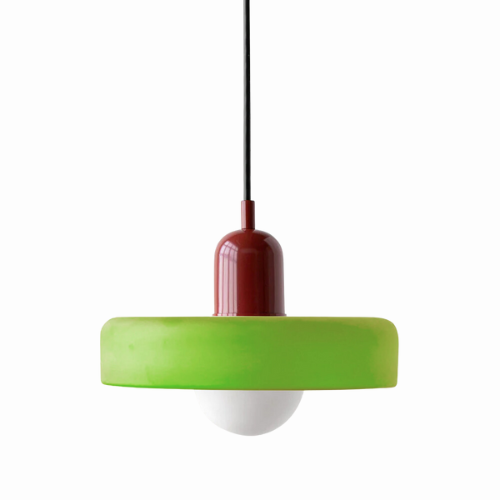 BAUHAUS – Pendellampe Glas Farvet
