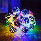 MARRAKESH – LED Lyskæde Metalkugler