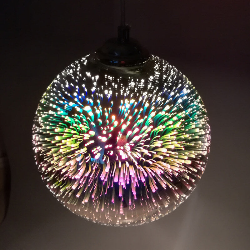 3D glaspendel