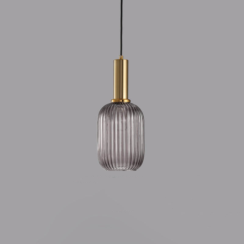 Stribet glaspendel