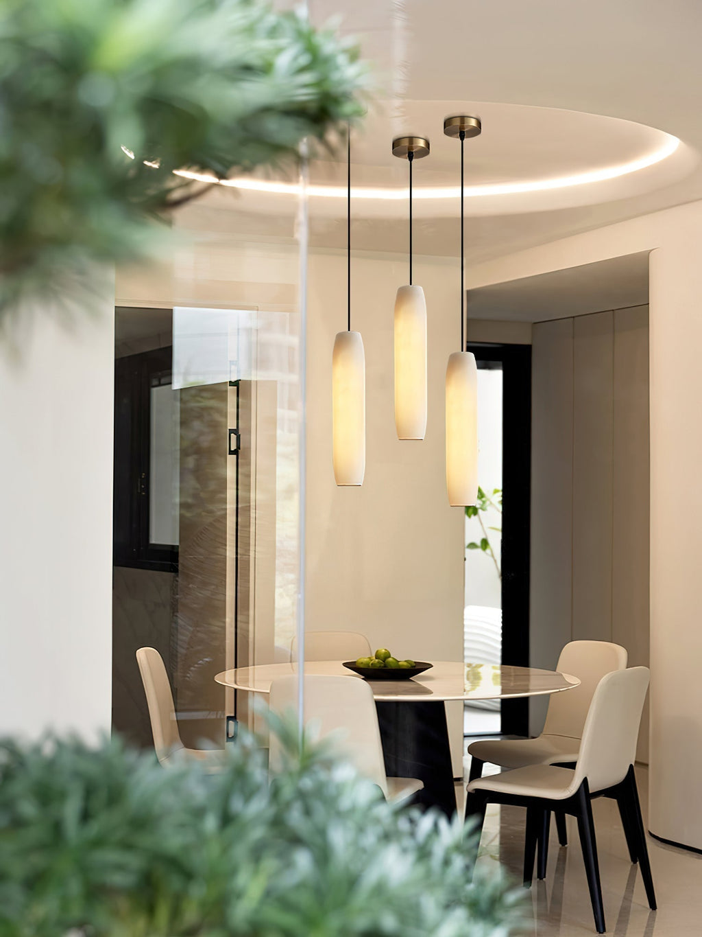 Orven alabaster pendellampe