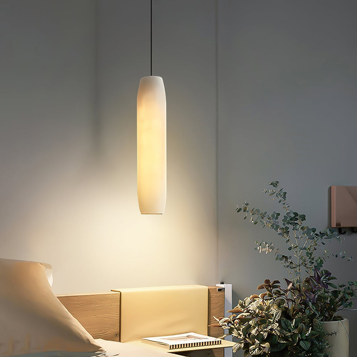 Orven alabaster pendellampe