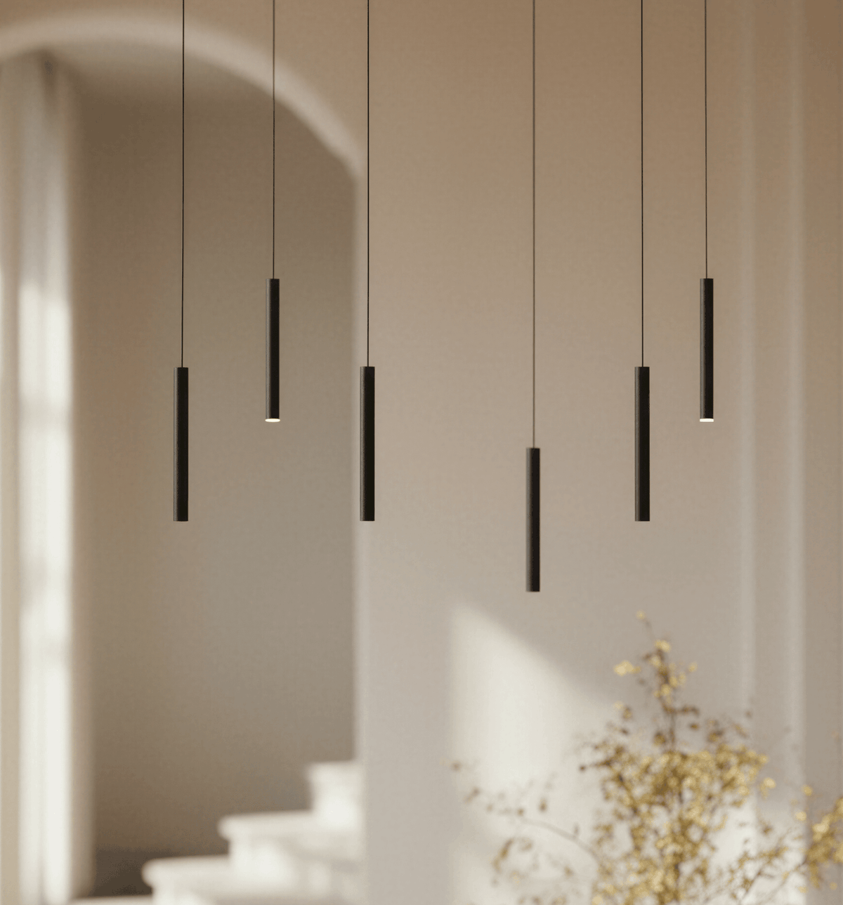ALYRA – LED Pendellampe 6-Lys
