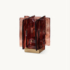Amber Building Block bordlampe