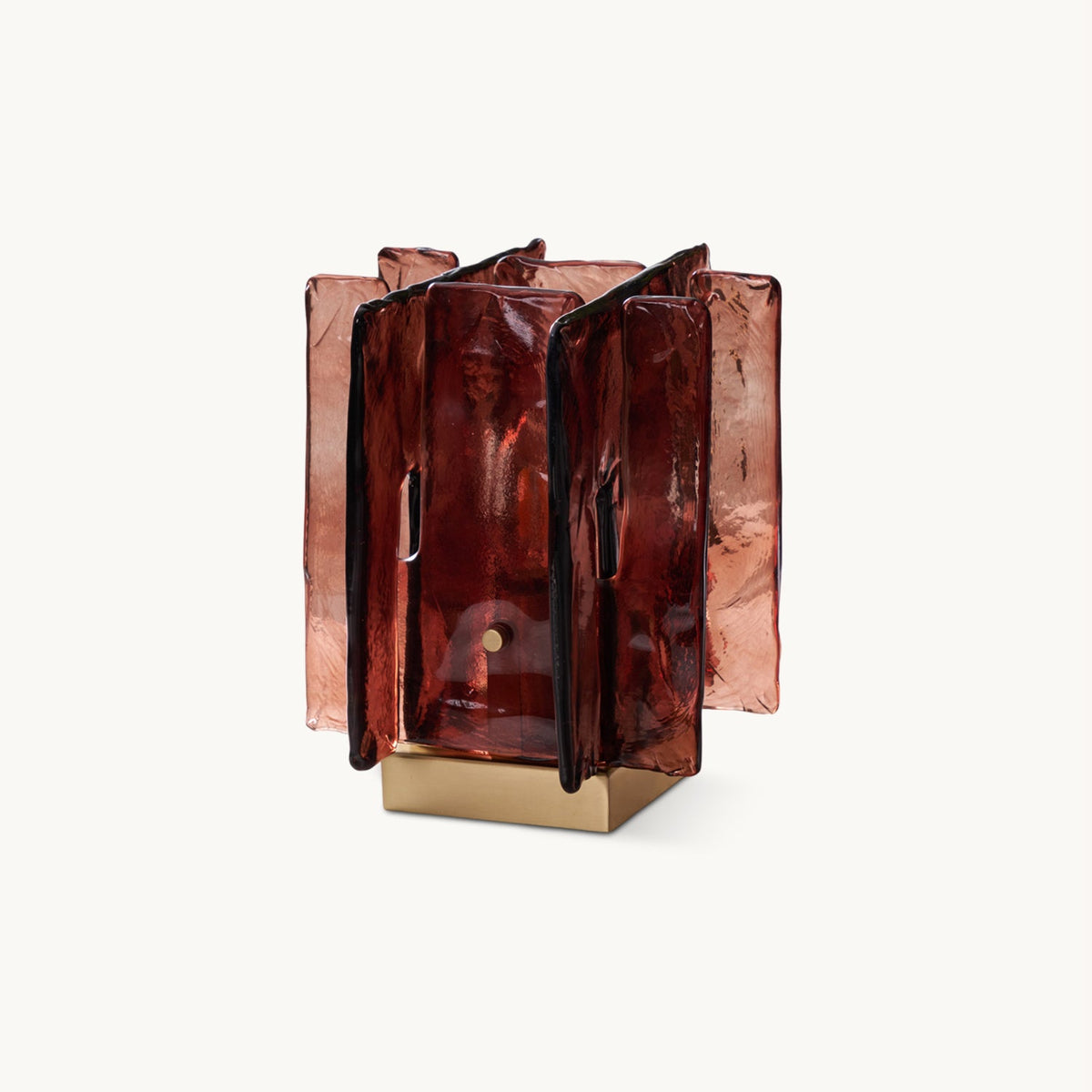 Amber Building Block bordlampe