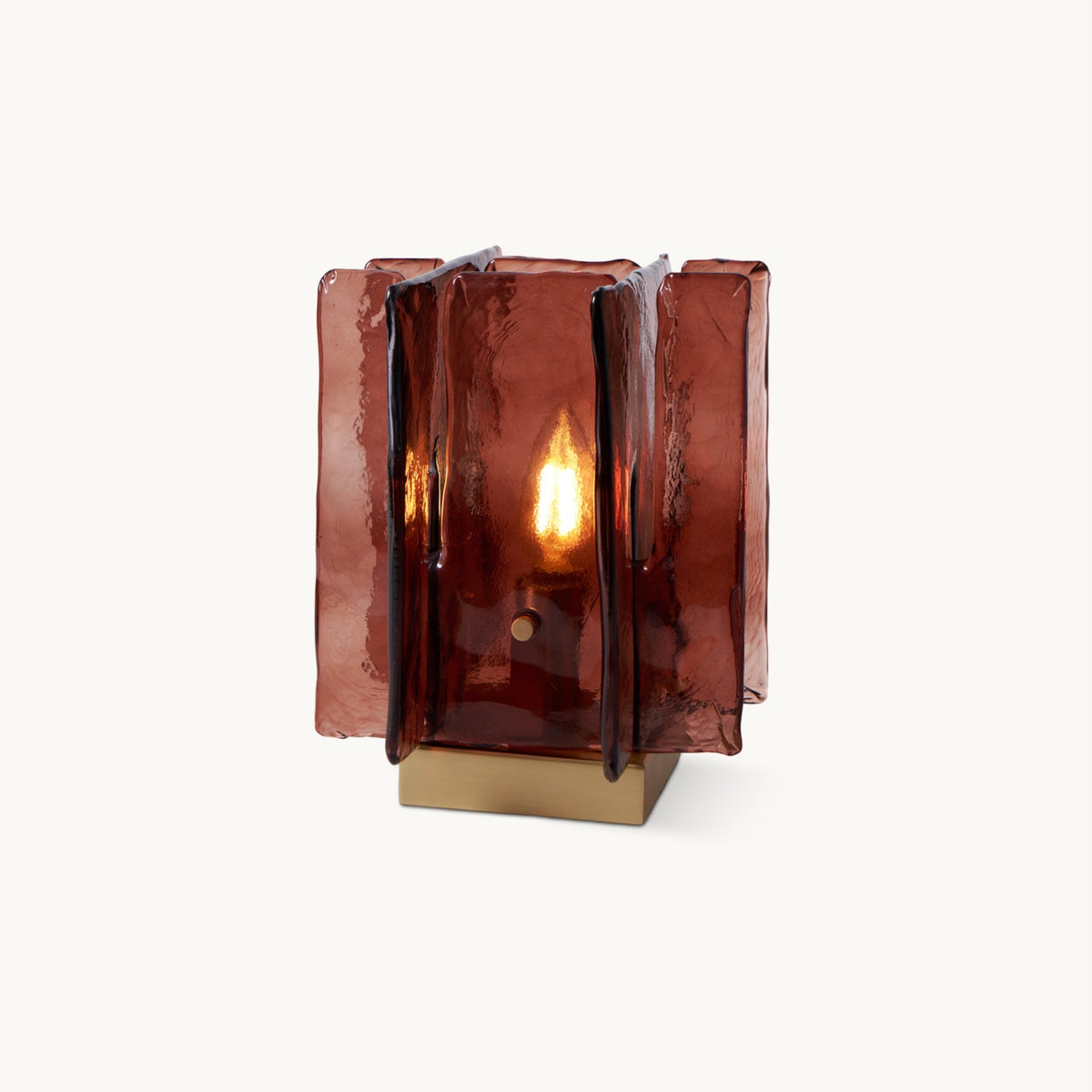 Amber Building Block bordlampe