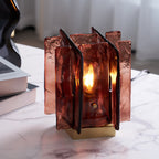 Amber Building Block bordlampe
