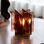 Amber Building Block bordlampe
