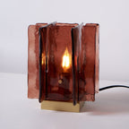 Amber Building Block bordlampe