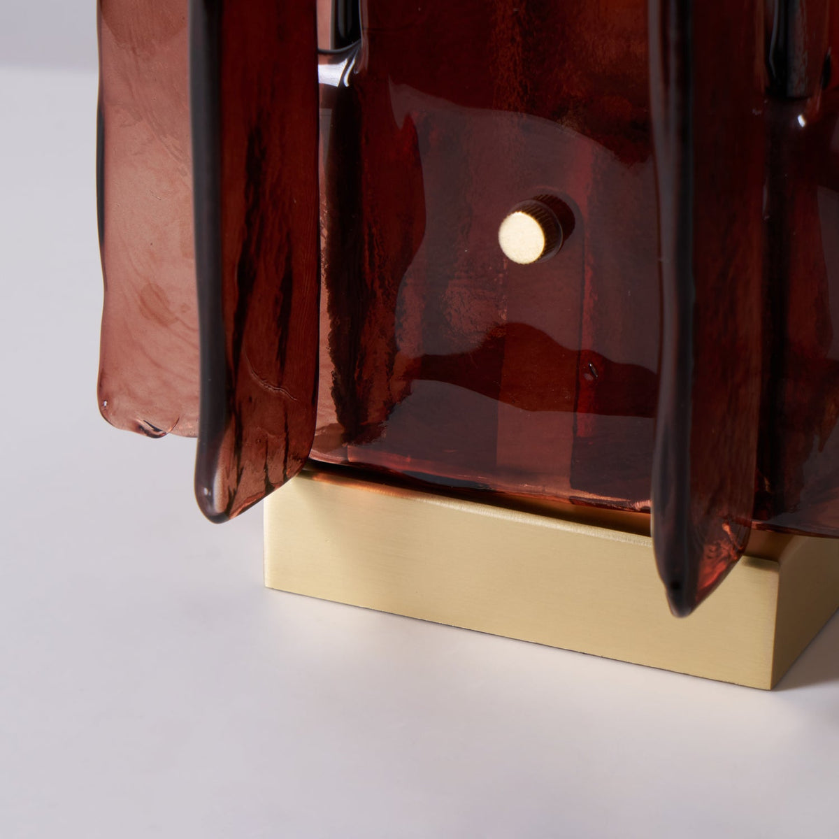 Amber Building Block bordlampe