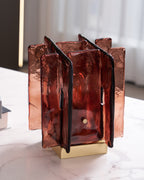 Amber Building Block bordlampe