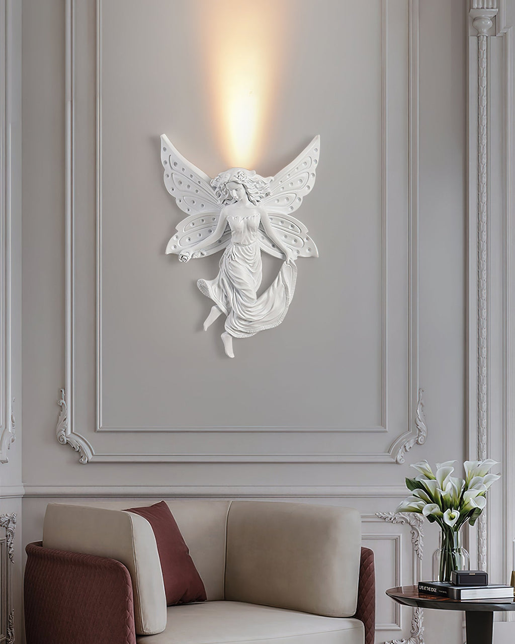 Angel væglampe