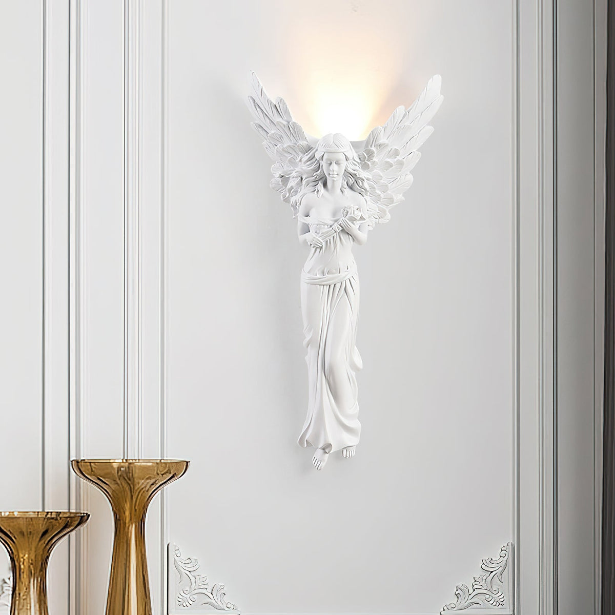 Angel væglampe
