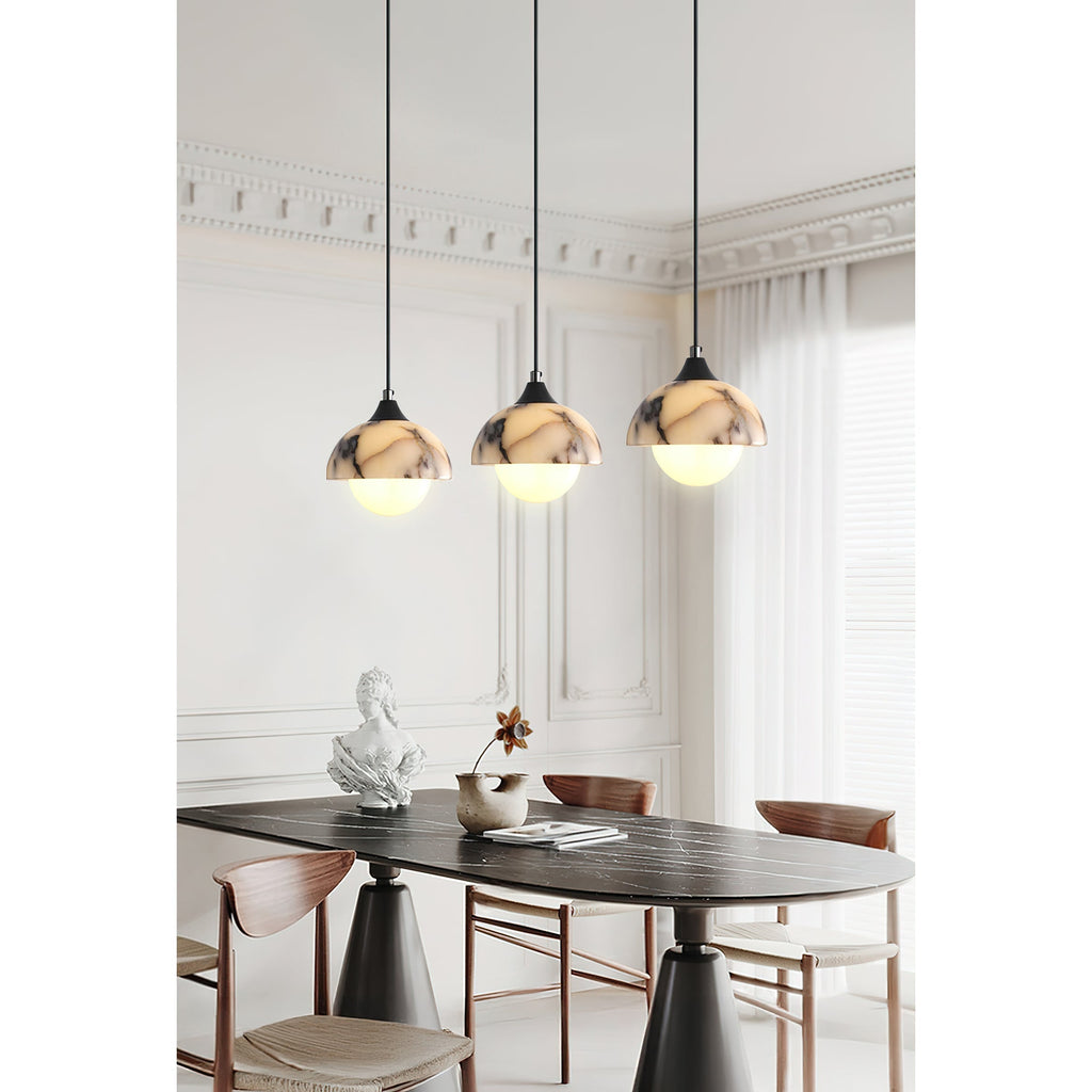 Tavon marmor pendellampe