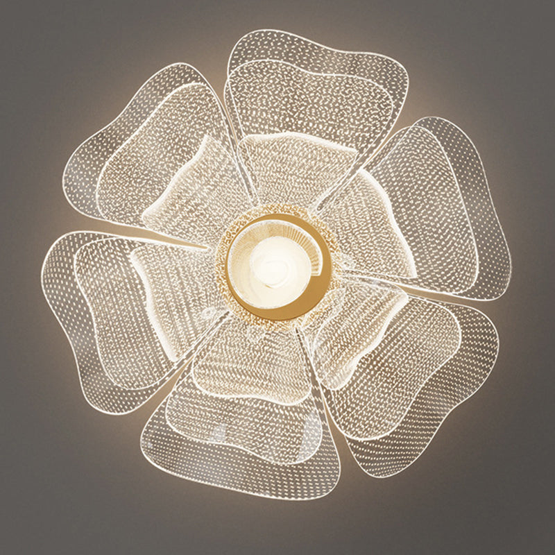 Blomster loftlampe