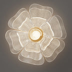 Blomster loftlampe